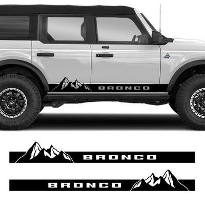 decals stripe lateral Ford Bronco
