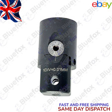 High Precision Milling Machine Boring Head 30mm Ø Metric 0.01mm Div