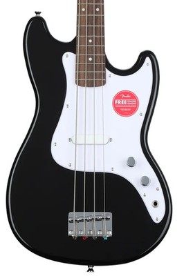 Squier Sonic Bronco Bass - Black, Laurel Fingerboard