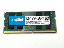 Kit Mémoire Crucial 128 Go (4x32 Go) DDR4 3200 MHz ECC RDIMM CT32G4RFD432A