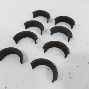 Kawasaki ZR 750 Zephyr Krümmerschellen Halbmonde Auspuff Abgasanlage 78591