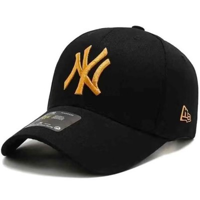 Men Women All Black Unisex New York NY Yankees Baseball Hat Sport Snapback Cap