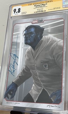 Uncanny X-Men #1 2024 CGC 9.8 SS Kelsey Grammer Signed Beast X-Men Avengers