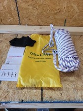 DELLNA Static Climbing Rope 30m 96ft Heavy Duty Climbing Rope Gloves  Bag NEW