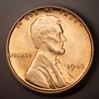 1945-P Red Gem BU Lincoln Wheat Cent “Best Value on eBay “ FAST SHIPPING
