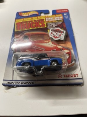 Hot Wheels 1956 Ford Custom Classic Trucks Target Exclusive New  2000