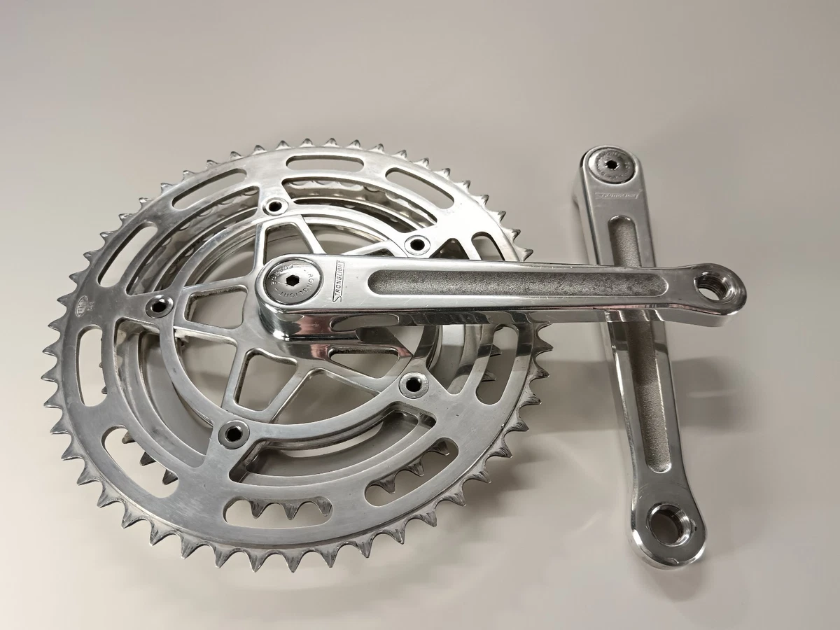 Pédalier Stronglight 93 52/40 - Aluminium - Vélo Route Vintage Français