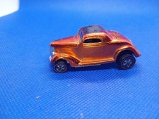 Vintage Hot Wheels Redline 36 Ford Coupe. Orange. Little Rough Vintage Hot Wheels Redline 36 Ford Coupe. Orange. Little Rough