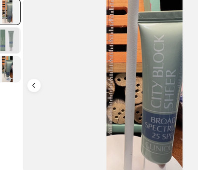 Clinique City Block Sheer Oil-Free Daily Face Protector Broad Spect SPF25