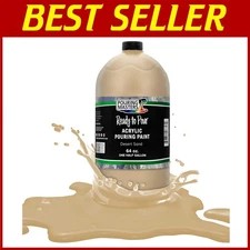 Professional Acrylic Pour Paint - Desert Sand - 64oz