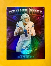 2025 Panini certified Dak Prescott stars black 1/1 One of One