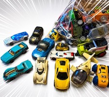 Huge Mixed Toy Vehicle Lot 40 Cars Trucks Helicopter Hot Wheels Matchbox Style