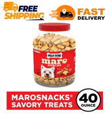 Milk Bone Marosnacks Small Dog Treats with Bone Marrow, 40 Ozs