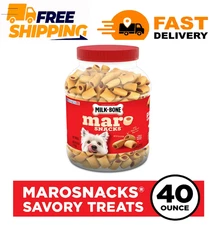 Milk Bone Marosnacks Small Dog Treats with Bone Marrow, 40 Ozs