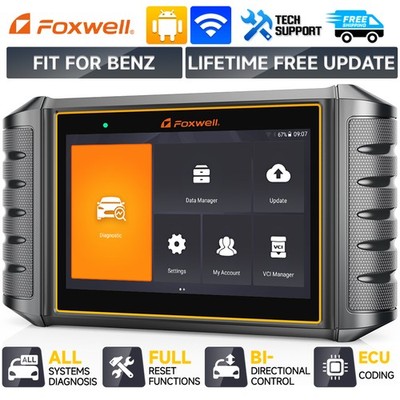 FOXWELL NT710 OBD2 Diagnosegerät für Mercedes Benz Smart Sprinter Alle System DE