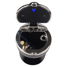Car Ashtray Holder Portable Cup with LED Auto Light Cigarette Ashtray Holder Cup