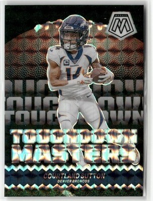 2024 Panini Mosaic Courtland Sutton Touchdown Masters #tm-csn