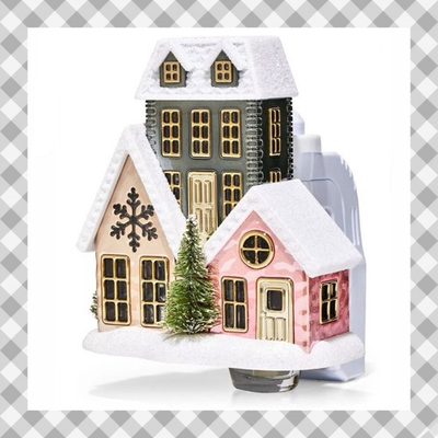 #ad #ad Bath amp; Body Works HOLIDAY VILLAGE Wallflower Plug Projector Light HTF ••NWT••🎁 $39.95