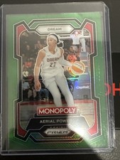 2024 Panini Prizm WNBA Monopoly Aerial Powers Atlanta Dream Green RARE SSP 11/24