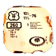 FHF 76 Minute Wheel watch part #260 Fontainemelon 76