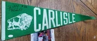 VINTAGE Autographed Carlisle High School 20" Pennant Billy Owens Basketball JSA