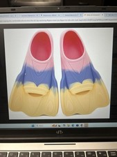 Childrens Swim Fins W/mesh carrying Bag Size 13-2