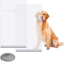 2 Pack XL Extra Large With Seal Strip - 9.88 Inch x 18 Inch, Clear