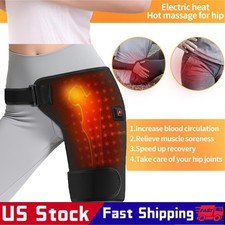 Red Light Therapy Hip Wrap for Pain Relief - 105 LED Beads 660nm,3 Heat Settings