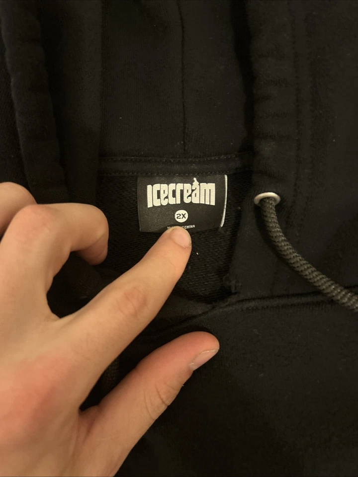 Sudadera con capucha Billionaire Boys Club BBC x ICECREAM para correr perro talla 2XL Foto 2 de 4