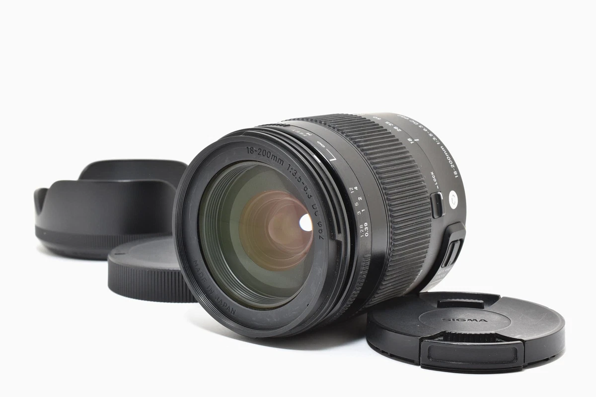 Sigma DC 18-200mm Focal Camera Lenses for sale | eBay