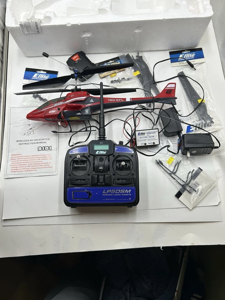 E-flite Blade CX2 Helicopter RC Heli Fly Car Hobby Plane Original Box EFLH1250 - Image 4 of 4