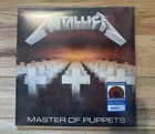 METALLICA Master Of Puppets Battery Brick Red Vinyl LP Record 2017 Sealed New