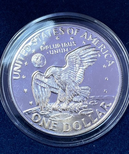 1973-S Eisenhower IKE. DollarAmerican Coin Treasures. KM#203 - Picture 6 of 8