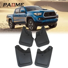 4 Pcs Mud Flaps For 2024 2025 Toyota Tacoma Front & Rear Splash Mud Guards