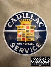 CADILLAC SERVICE Reproduction 13.5" Gas Pump Globe Face / Lens