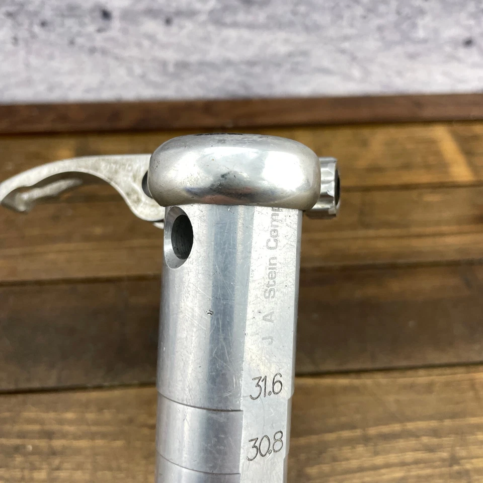 Vintage Jamis Dakar Seatpost Clamp 32 Mm Silver Alloy Mountain Bike QR 90s 31.8 - Image 3 of 4