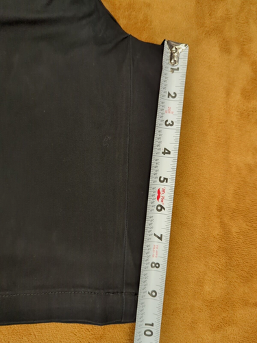 Karen Scott Women's Mid Rise Stretch-Waist Shorts Deep Black SZ 10 - Picture 3 of 3