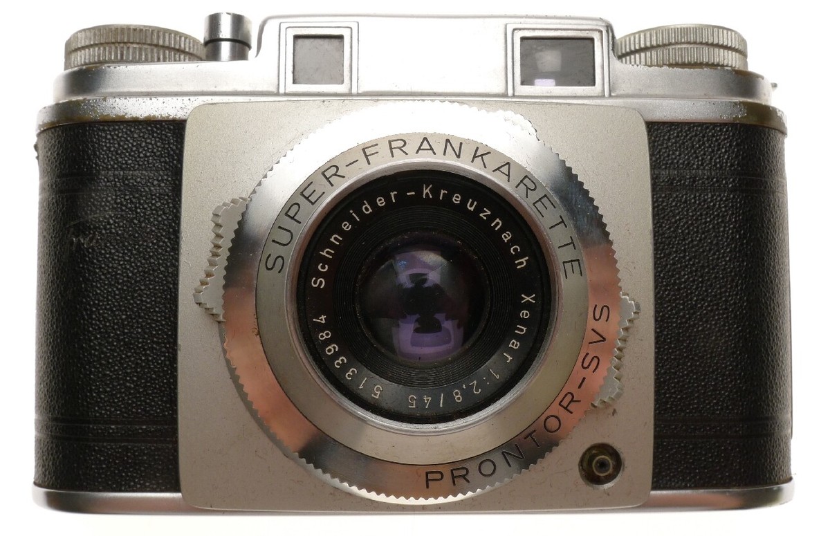 Franka super frankarette ri film camera schneider-kreuznach