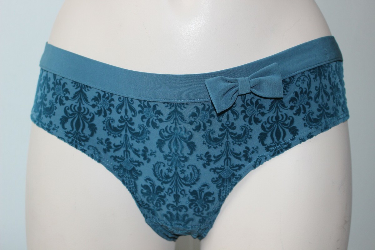 NEUF SHORTY ETAM TAILLE 38 (FR) BLEU CANARD LIGNE SOUPIR LINGERIE