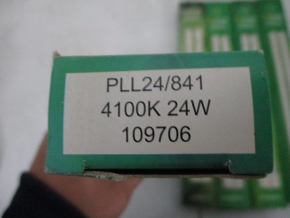 5 Halco 24W Long 4100K ProLume PLL24/841 24W CFL High Lumen Compact Fluorescent - Image 3 of 3