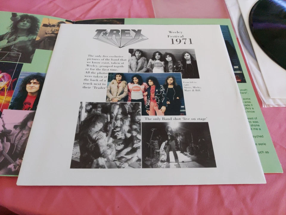 MARC BOLAN & T. REX I Danced Myself Out Of The Womb 1998 ITALY 2x180g LP mint - Image 3 of 4