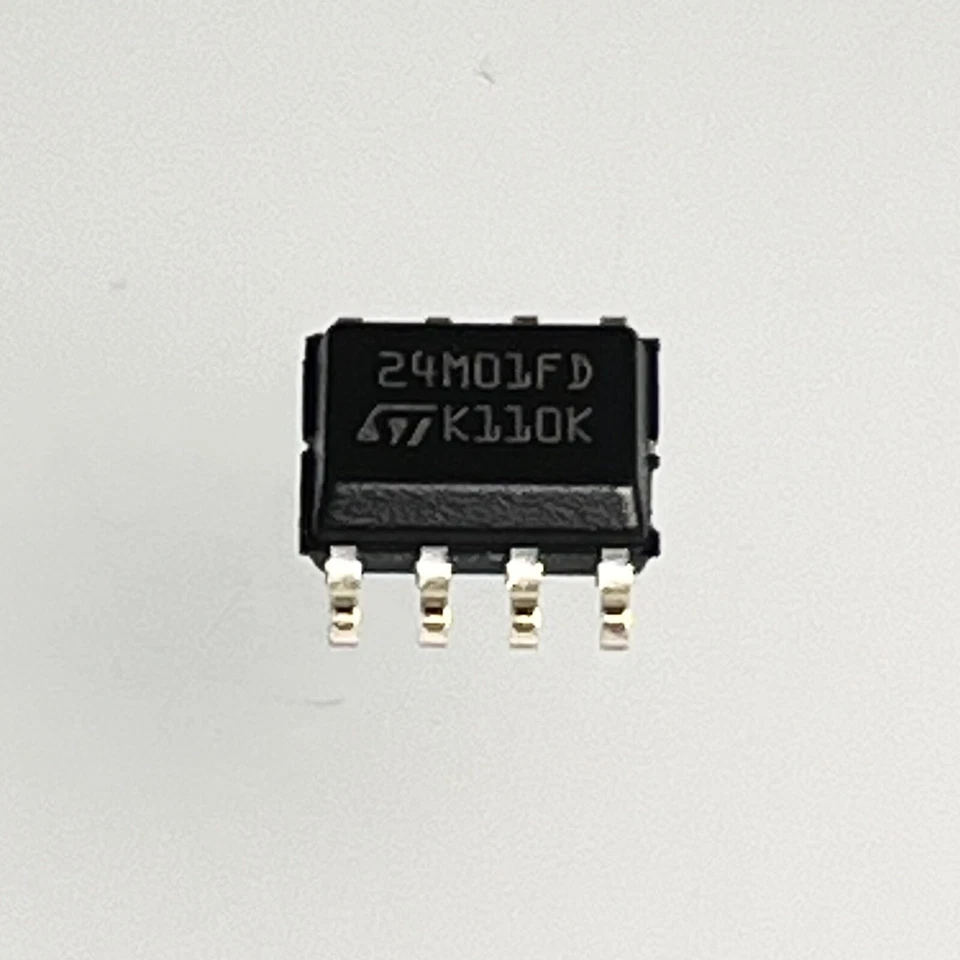 [1x] M24M01-DF STM EEPROM 1-Mbit serial I²C bus 256kB 1.7V to 5.5V IC SMD SOIC-8 - Bild 2 von 4