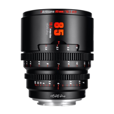 7Artisans Hope Prime 85mm T2.1 Cinema lens for Sony E mount camera =Black=