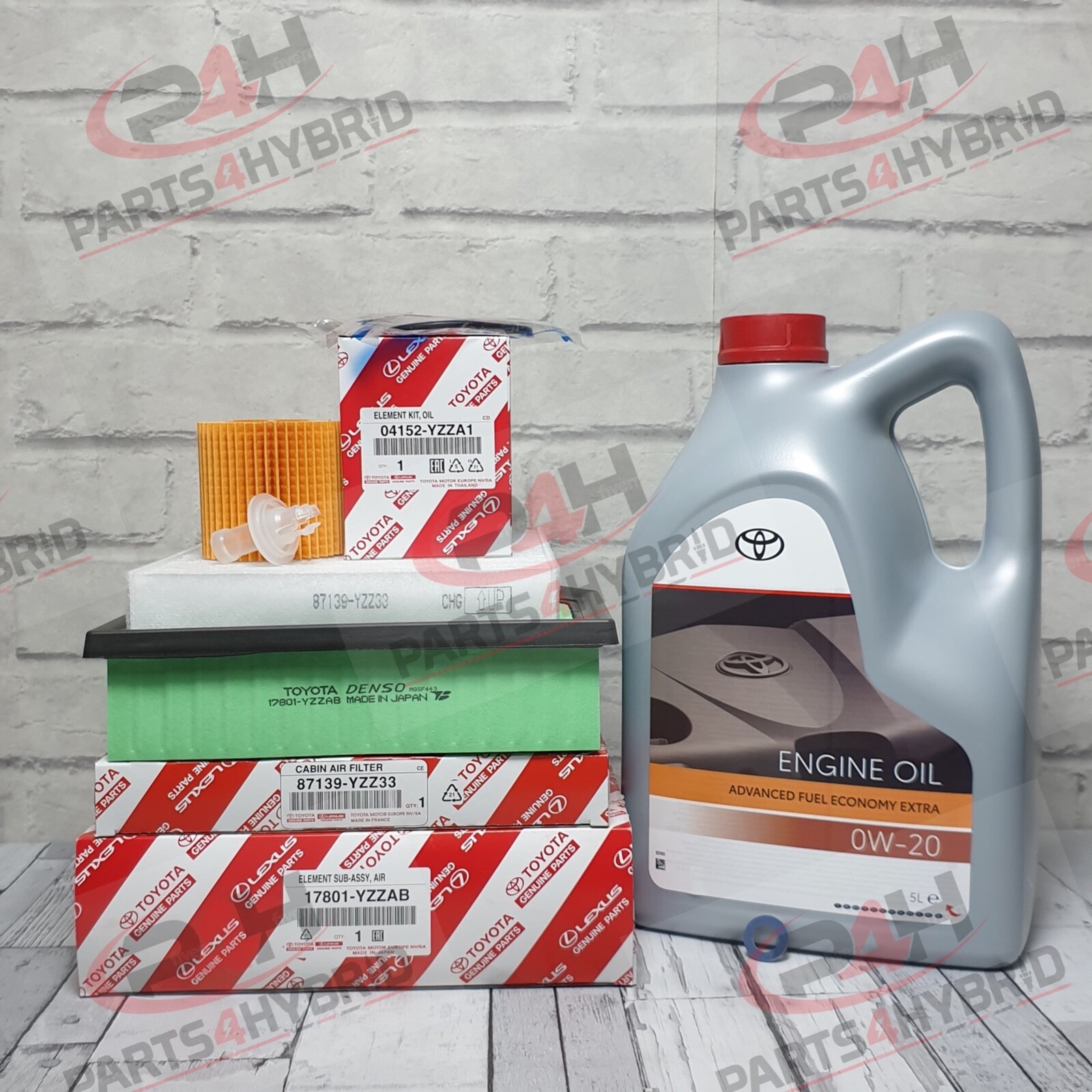 Genuine Toyota Alphard Service Kit GGH30 3.5L 2015-2021 7L 0W20 Oil & Filters