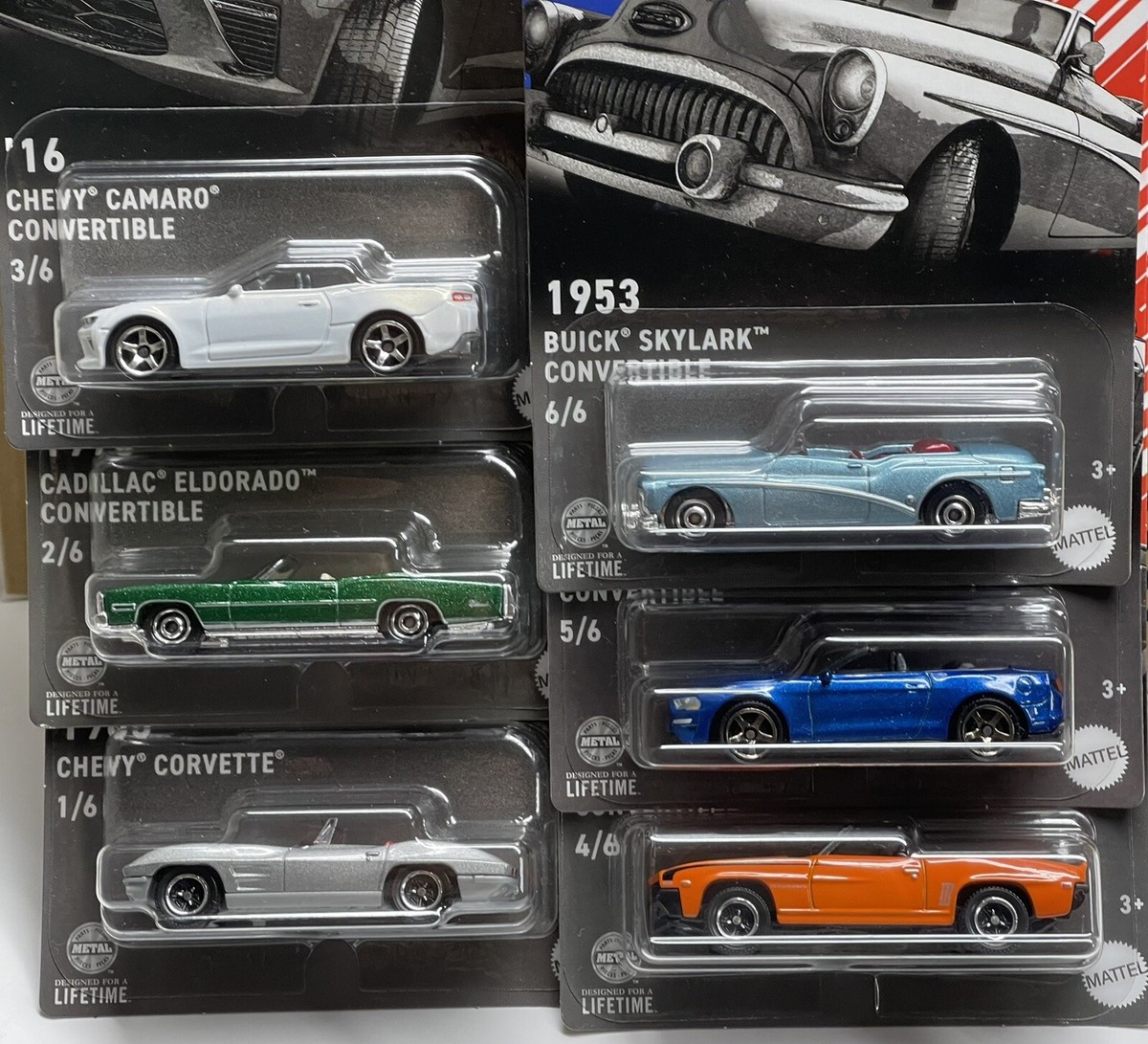 2024 Matchbox Convertible Series Complete Set of 6 Cars | eBay
