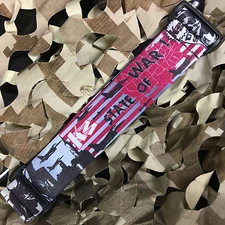 NEW KM Paintball Universal Mask Goggle Strap - 09 State of War