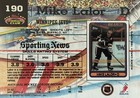 Autographed Mike Lalor 1992 Topps Stadium Club Winnipeg Jets hockey card (#190) — photo 2