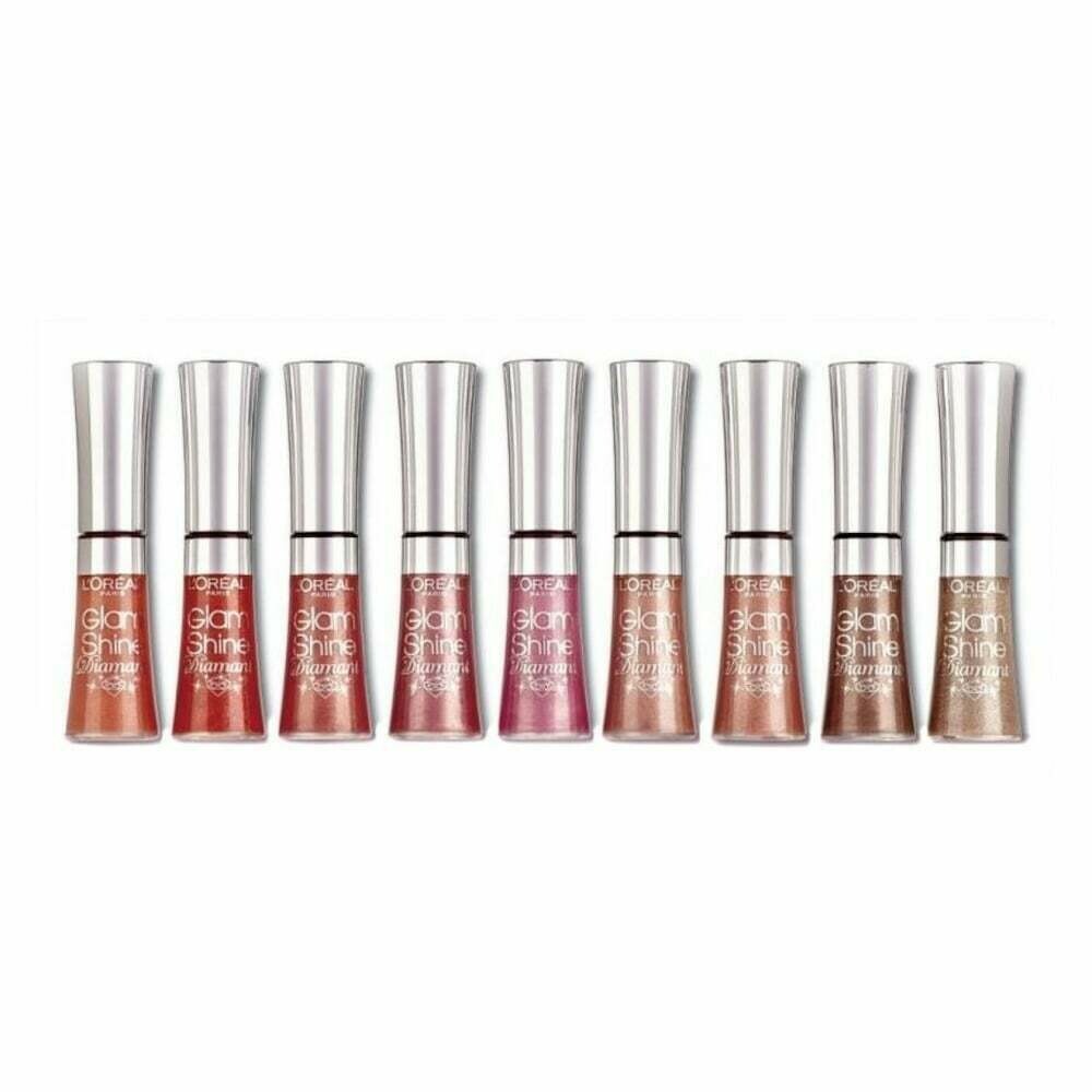 L'Oréal Glam Shine Lip Gloss In Plum Blush 155 – 6 Ml, Glänzend & Feuchtigkeitsspendend