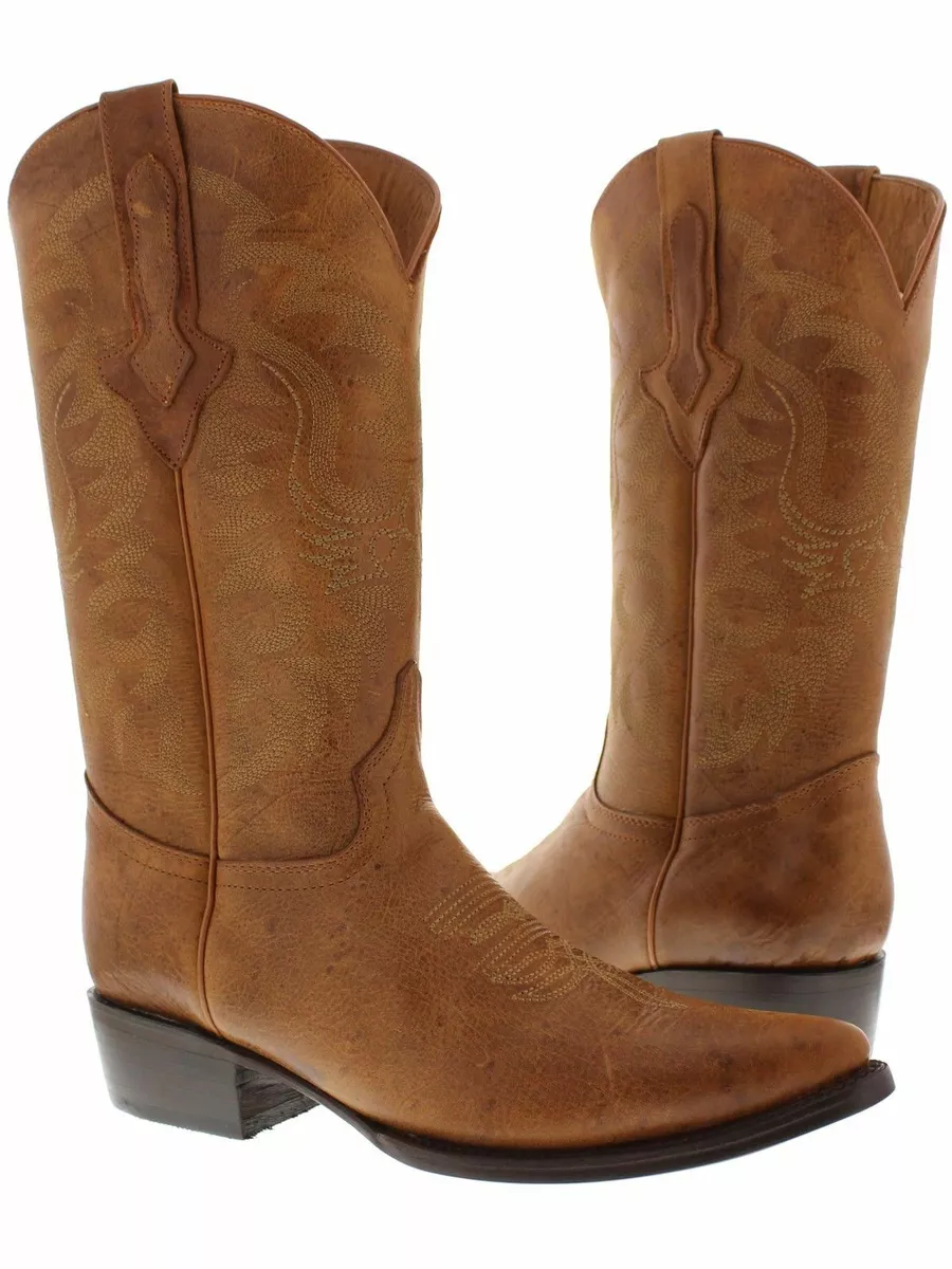 mens western dress boots