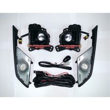 Front Fog Light Lamp Assembly With Wire Harness Set Fit For Mazda CX-3 2016-2019